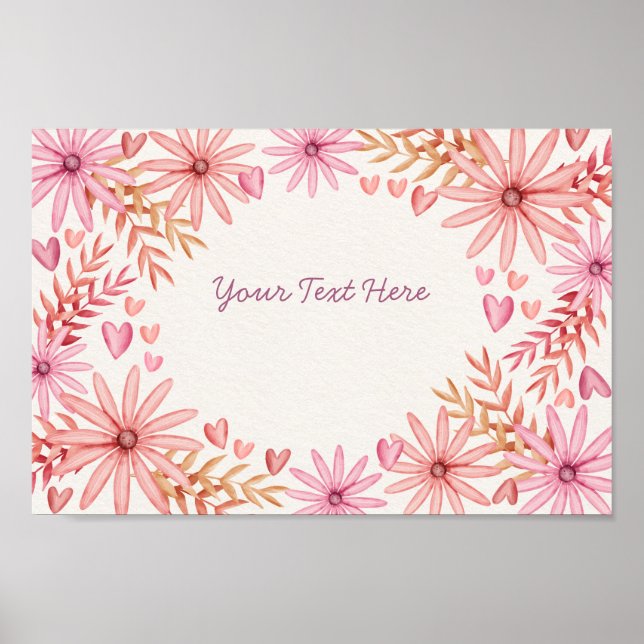 Floral Event Poster (Front)