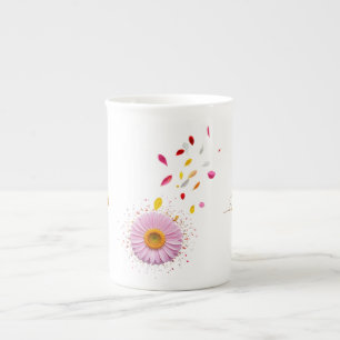 Floral Explosion Bone China Mug Collection