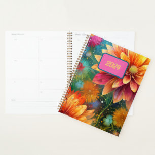Floral Explosion: Bursting Color Pattern Planner