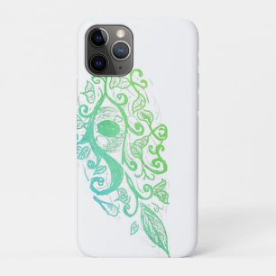 Floral eye phone case