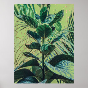Floral Fables: Photo lllustration Art Poster