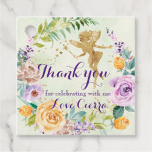 Floral Fairy Girls Birthday