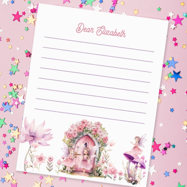 Floral Fairy Magical Birthday Time Capsule Card (Creator Uploaded)