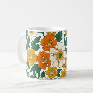 Floral Fall Coffee Mug