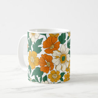 Floral Fall Coffee Mug