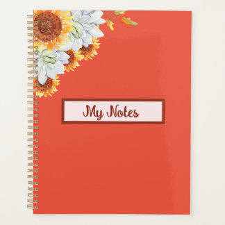 Floral Fall Inspire School  Planner