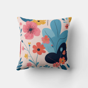 Floral Family Pillow – Bright and Cheerful Gift