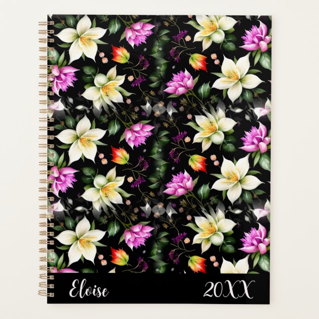 Floral Fantasia Planner (Front)