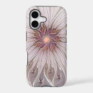Floral Fantasy, Abstract Modern Pastel Flower