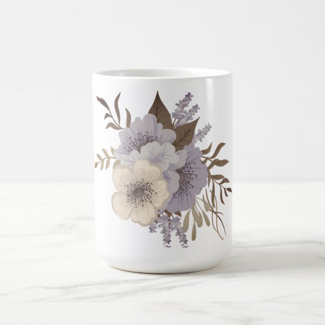 Floral Fantasy Coffee Mug (Center)