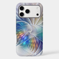 Floral Fantasy, Colorful Abstract Fractal Flower