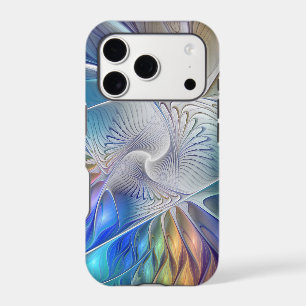 Floral Fantasy, Colourful Abstract Fractal Flower