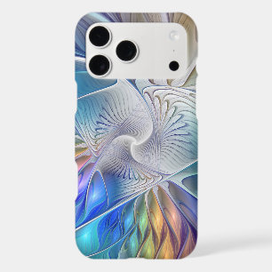 Floral Fantasy, Colourful Abstract Fractal Flower