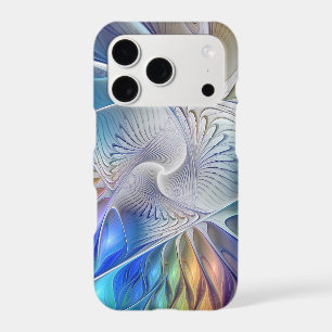 Floral Fantasy, Colourful Abstract Fractal Flower