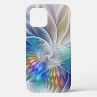 Floral Fantasy, Colourful Abstract Fractal Flower
