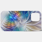 Floral Fantasy, Colourful Abstract Fractal Flower Case-Mate iPhone Case (Back (Horizontal))