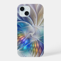Floral Fantasy, Colourful Abstract Fractal Flower
