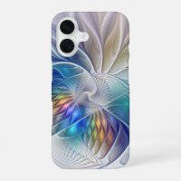 Floral Fantasy, Colourful Abstract Fractal Flower