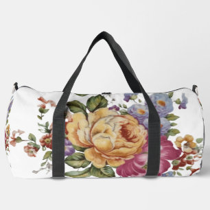 Floral Fantasy Duffle Bag