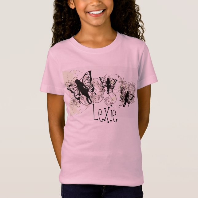 Floral Fantasy Fairies T-Shirt (Front)