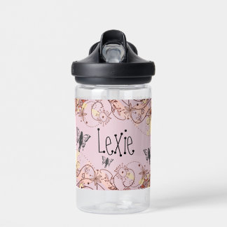 Floral Fantasy Fairies  Water Bottle