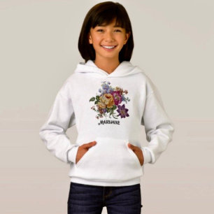  Floral  Fantasy Hoodie