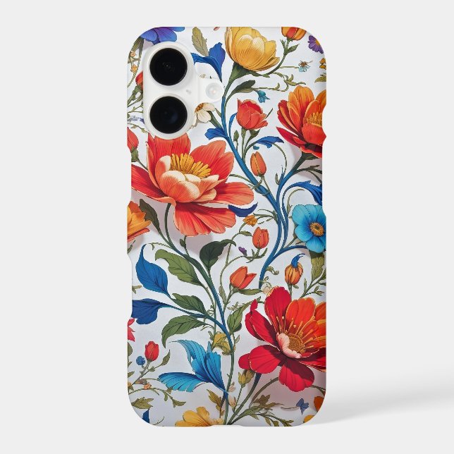 Floral Fantasy iPhone 17 Case (Back)