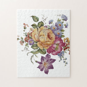 Floral Fantasy Jigsaw Puzzle