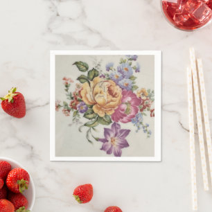 Floral Fantasy  Napkin