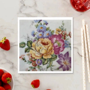 Floral Fantasy  Napkin