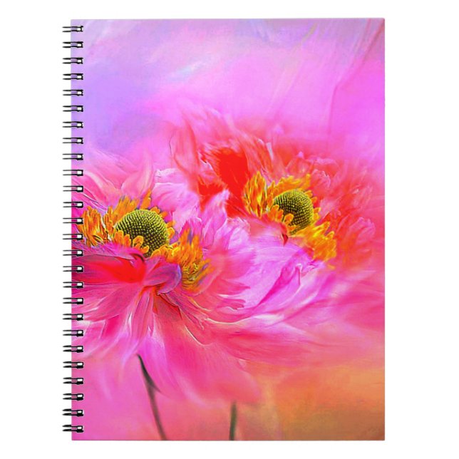 Floral fantasy   notebook (Front)