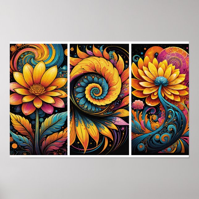 Floral Fantasy Poster (Front)