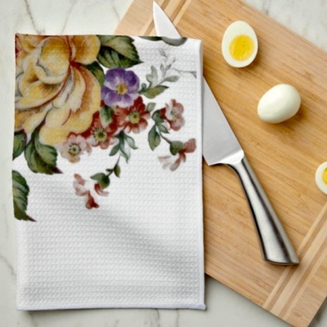 Floral Fantasy  Tea Towel (Creator Uploaded)