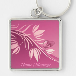 Floral Fashion 2 Keychain