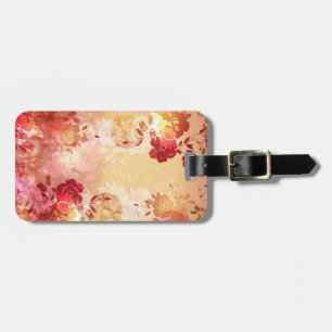Floral Fashion 6 Luggage Tags