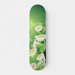 Floral Fashion 7 Skateboard