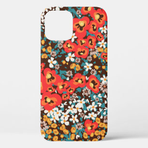 Floral fashion spring, summer woman dress iPhone 12 case