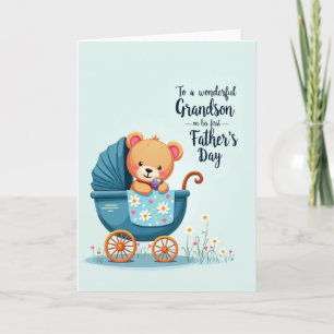 Floral Fathers Day Carriage Card