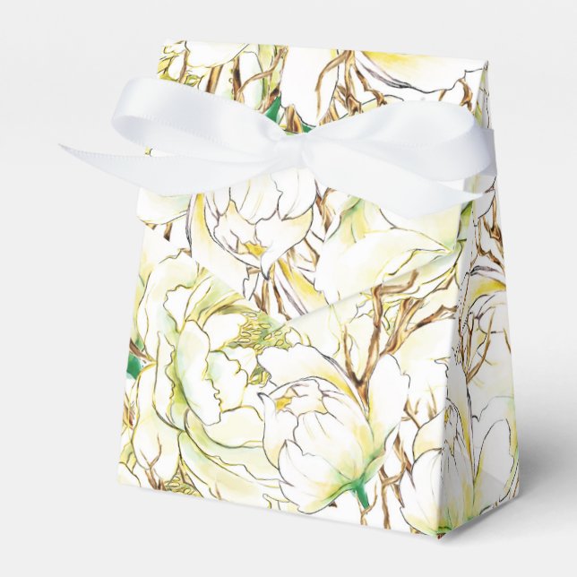 Floral Favour Box (Front Side)