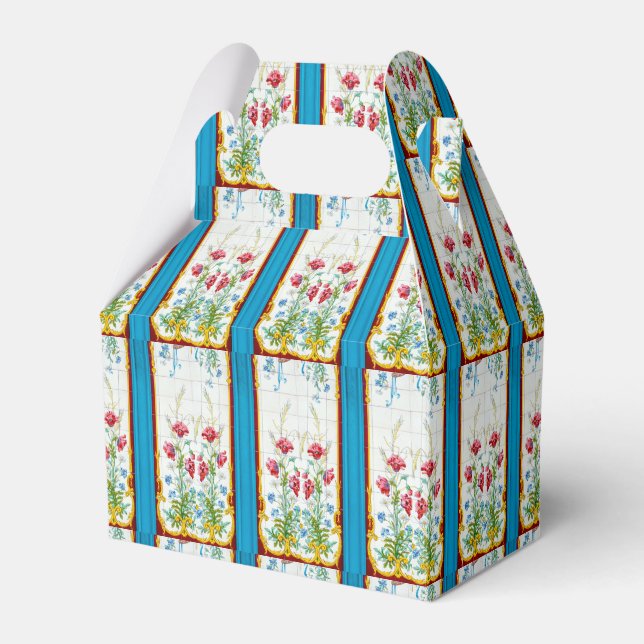 Floral Favour Box (Front Side)