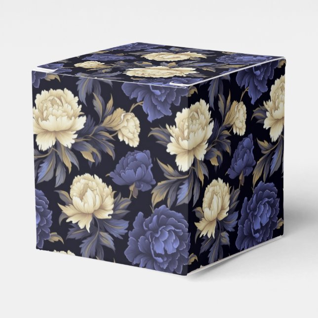 Floral Favour Treat Box (Front Side)