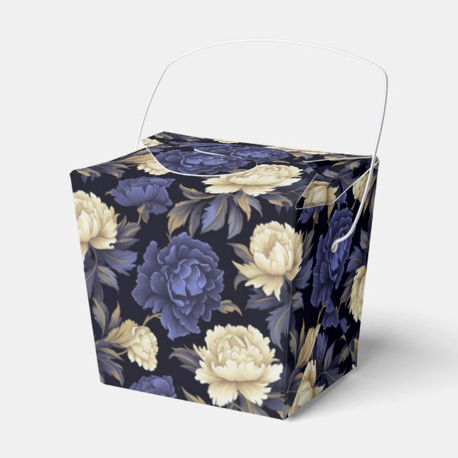 Floral Favour Treat Box (Front Side)