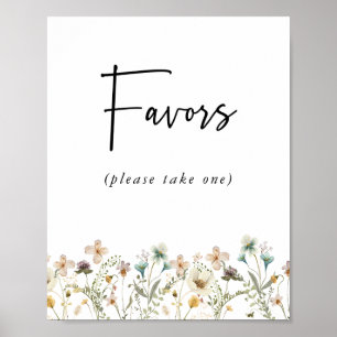 Floral Favours Poster