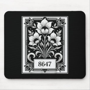 Floral Feminist 8647 Anti-trump Human Rights Funny Mouse Mat