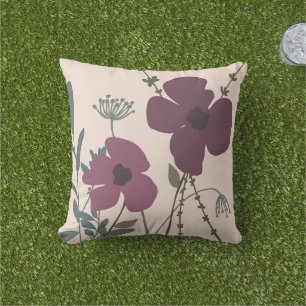 Floral Fields Modern  Cushion