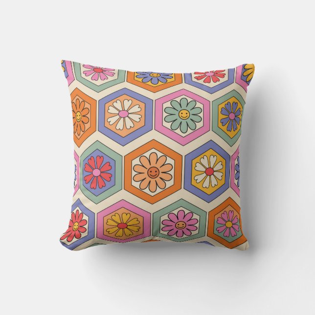 Floral Fiesta Cushion (Front)
