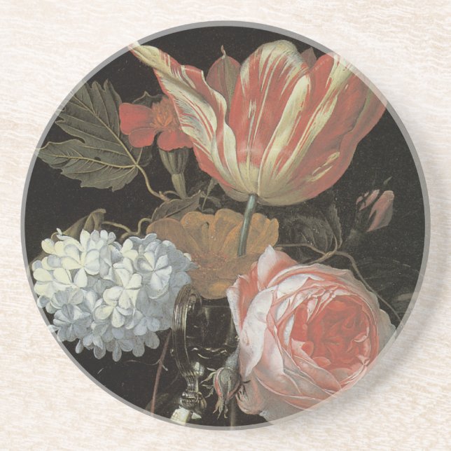 Floral Fine Art Coaster (Front)