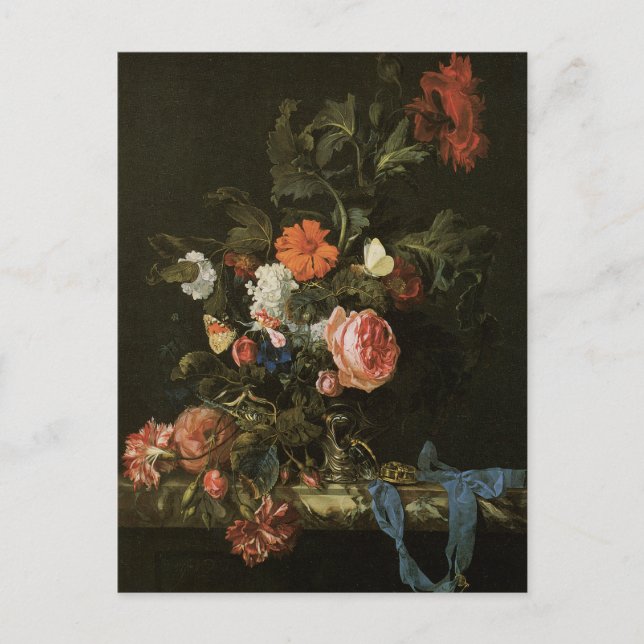 Floral Fine Art Postcard (Front)