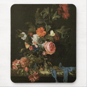 Floral Fine Art with Roses Mouse Mat