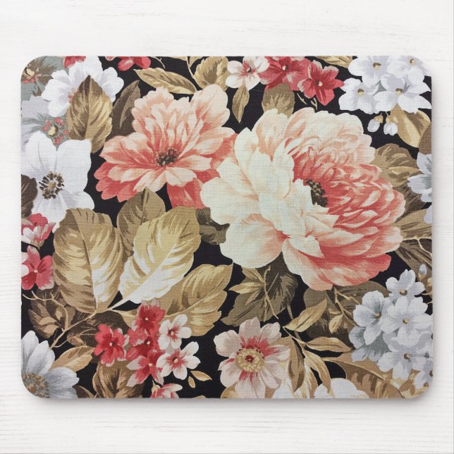 Floral Flair Mouse Mat (Front)